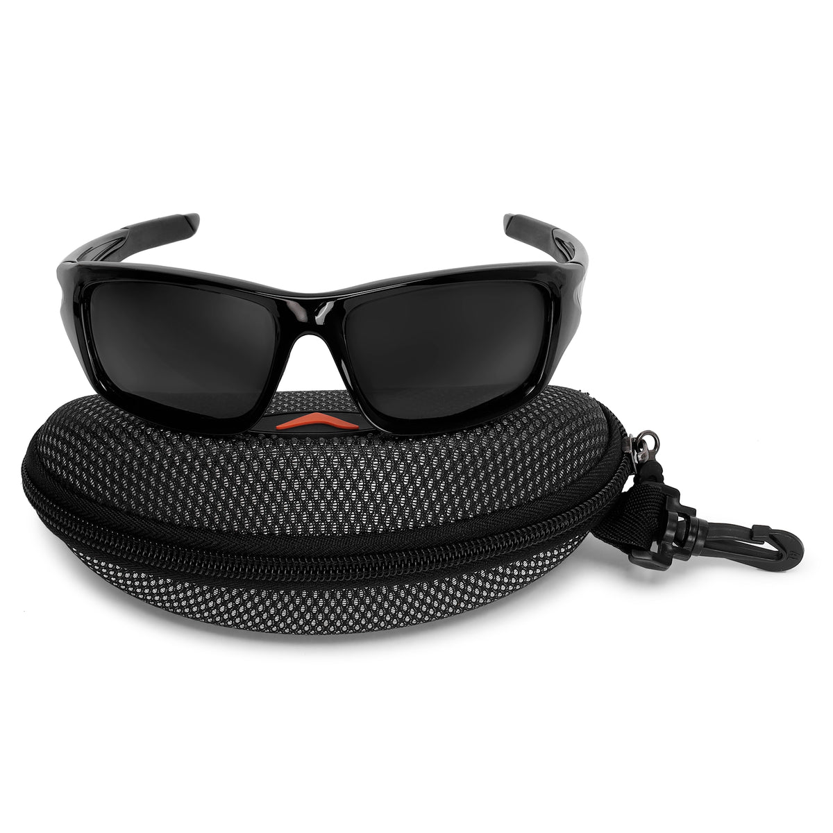 Anti-UV Cat 4 Impact Resistant Hiking Sunglasses – WH1101 – Black-thumbmail-1