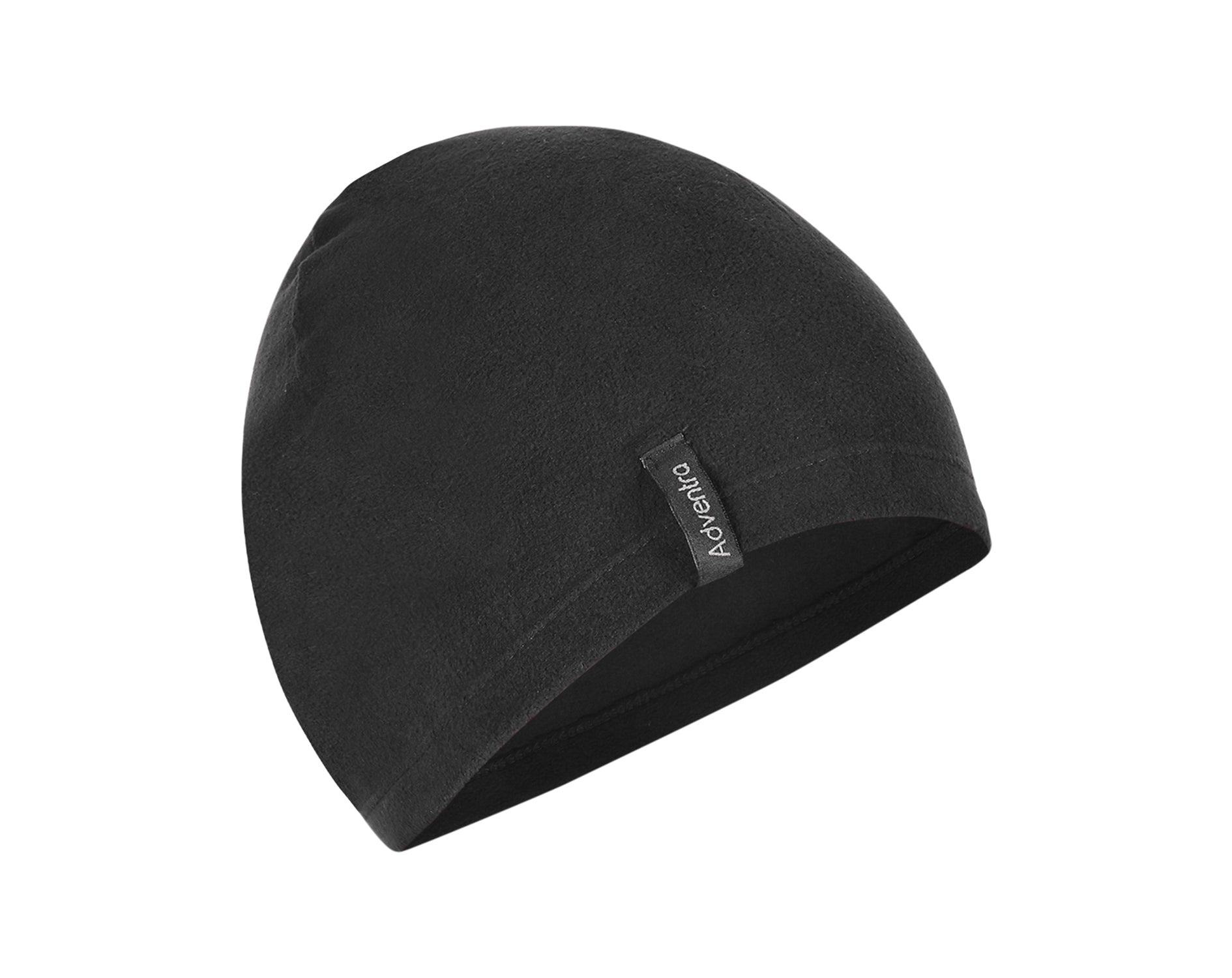 Fleece Adult Winter Cap – Lightweight Beanie (EH500) Black-thumbmail-2