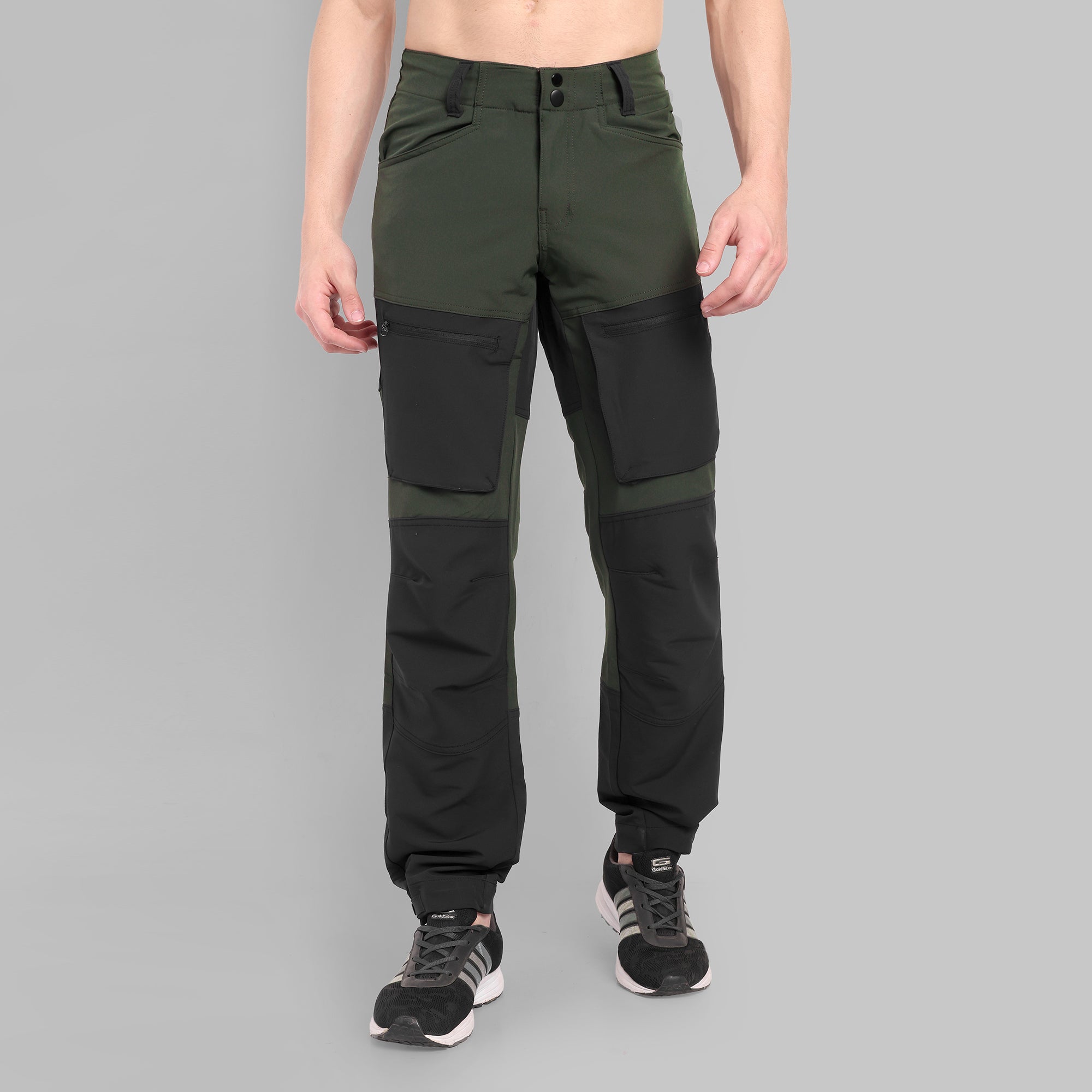 Water-Resistant Cargo Pants with 5 Pockets – EH1101 Green-thumbmail-6