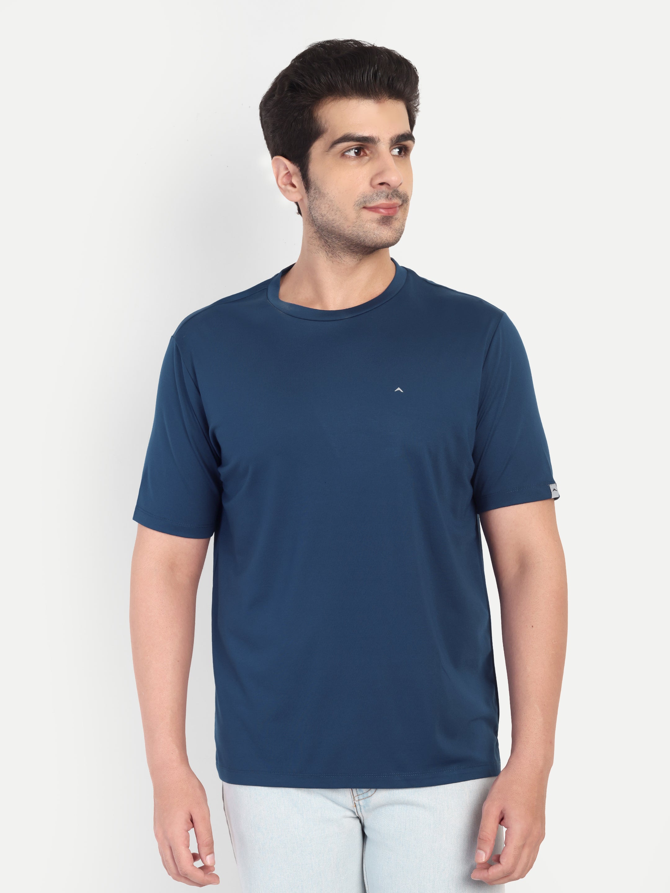 Adventra Elite Round Neck Tee AER100 (Dark Blue)-thumbmail-3