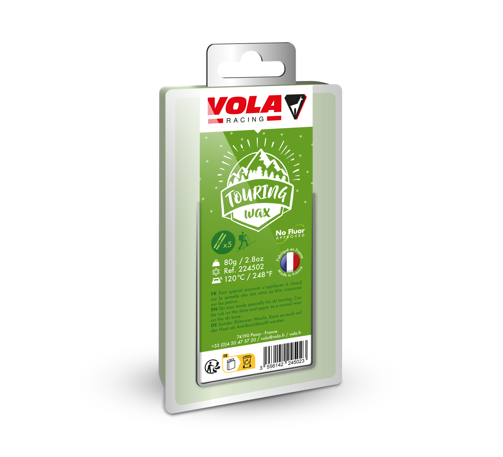 Ski Touring Wax 80g / No Fluor