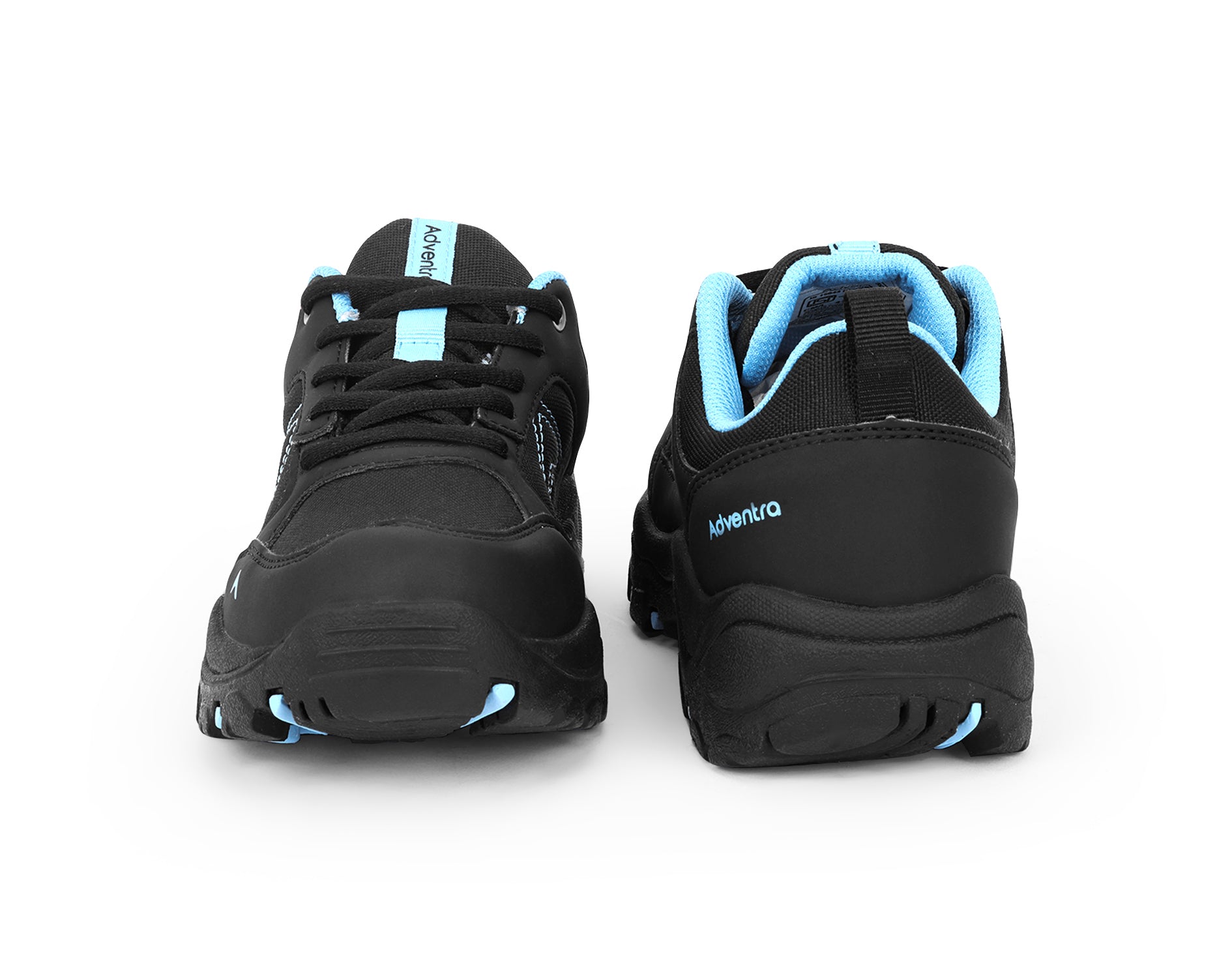 Kids Low-Top Hiking Shoes with Anti-Skid Rubber Sole (EH500) Black-thumbmail-7