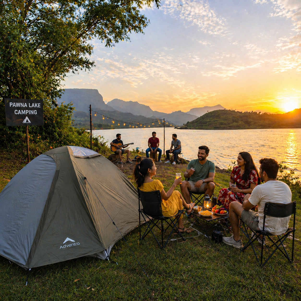 3 Person Waterproof Camping Tent with Aluminium Poles | ET1103-thumbmail-3