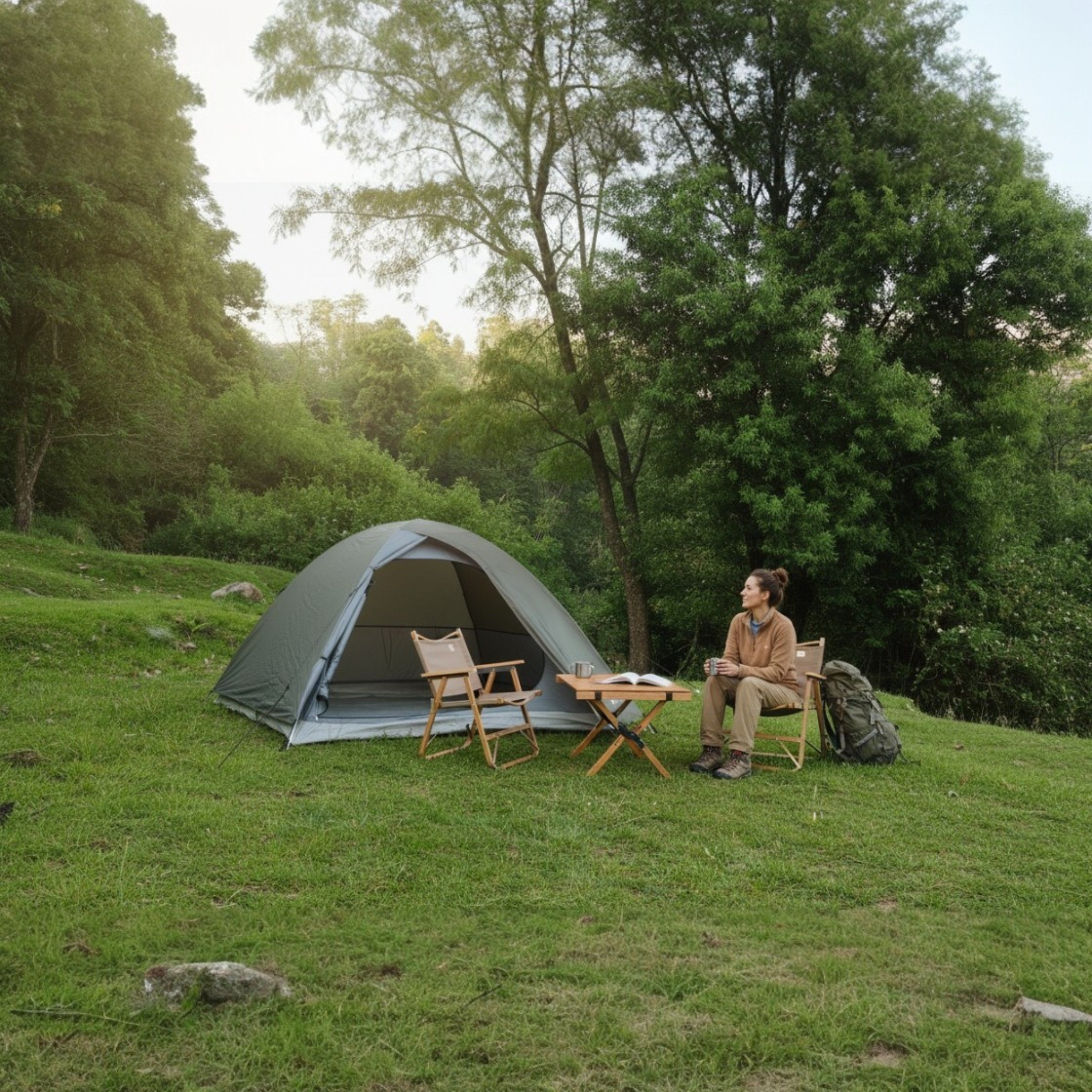 3 Person Waterproof Camping Tent with Aluminium Poles | ET1103-thumbmail-6