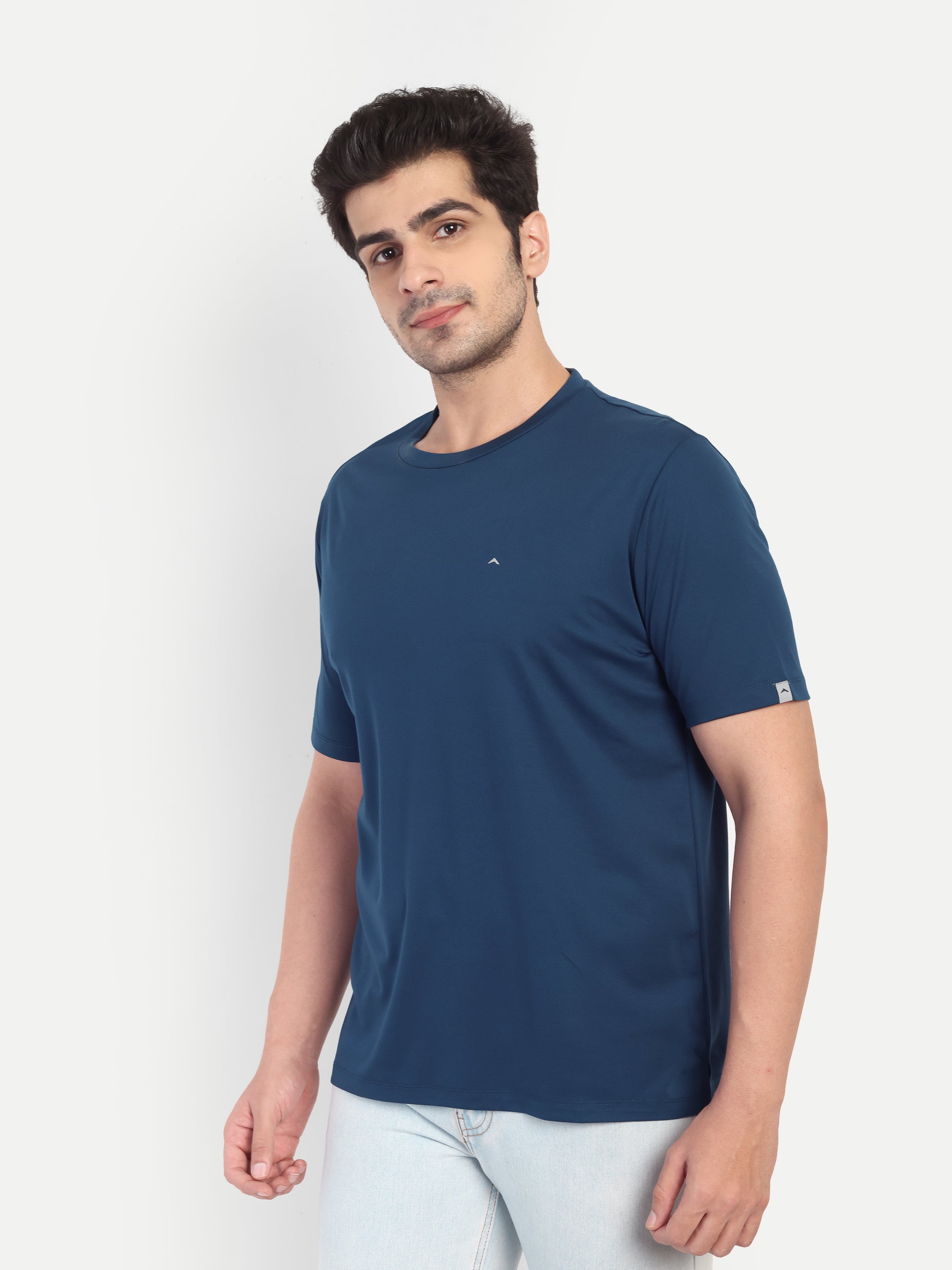 Adventra Elite Round Neck Tee AER100 (Dark Blue)-thumbmail-4