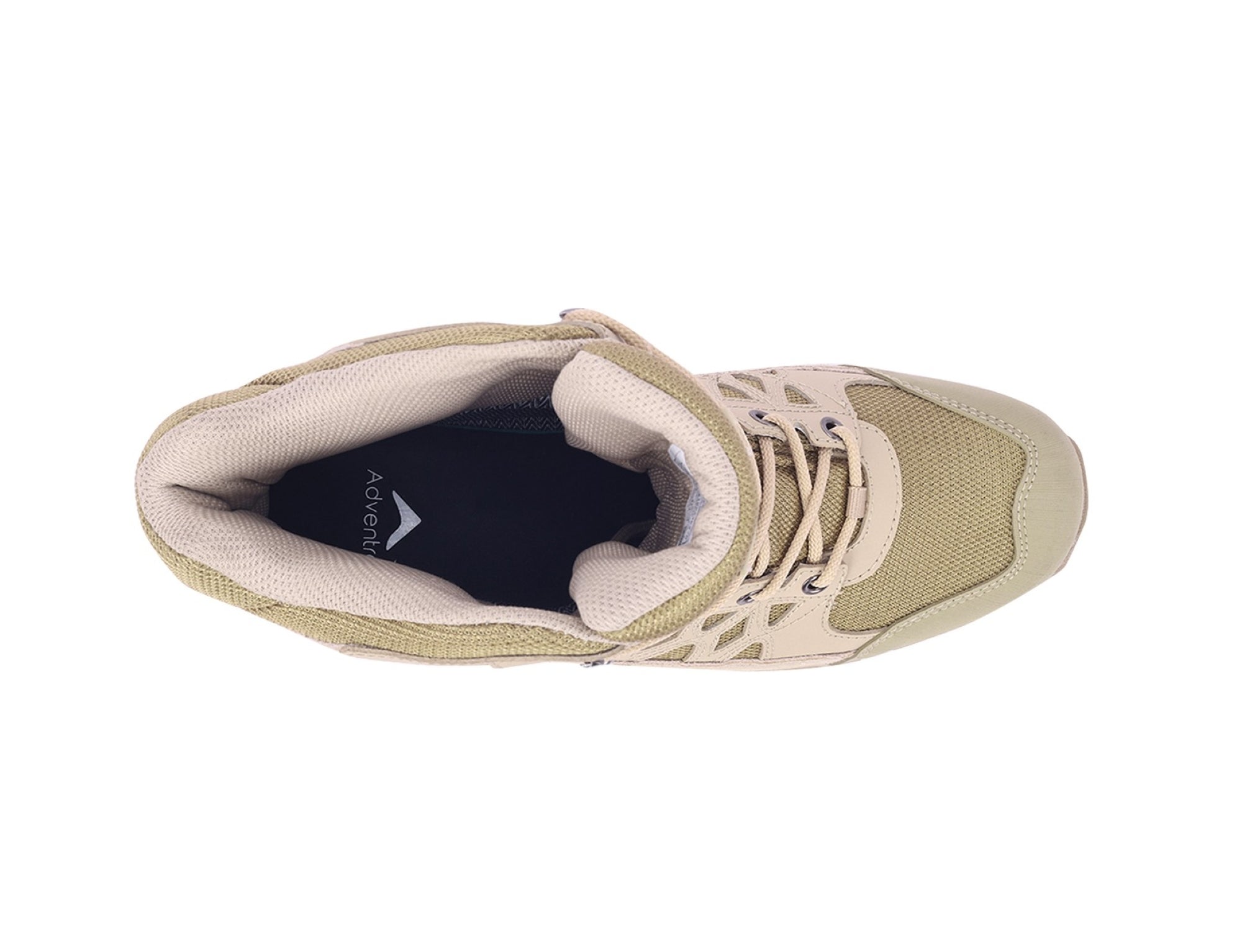 Men Waterproof High-Top Hiking Shoes with Cushioned Comfort (WH1108) Beige-thumbmail-8
