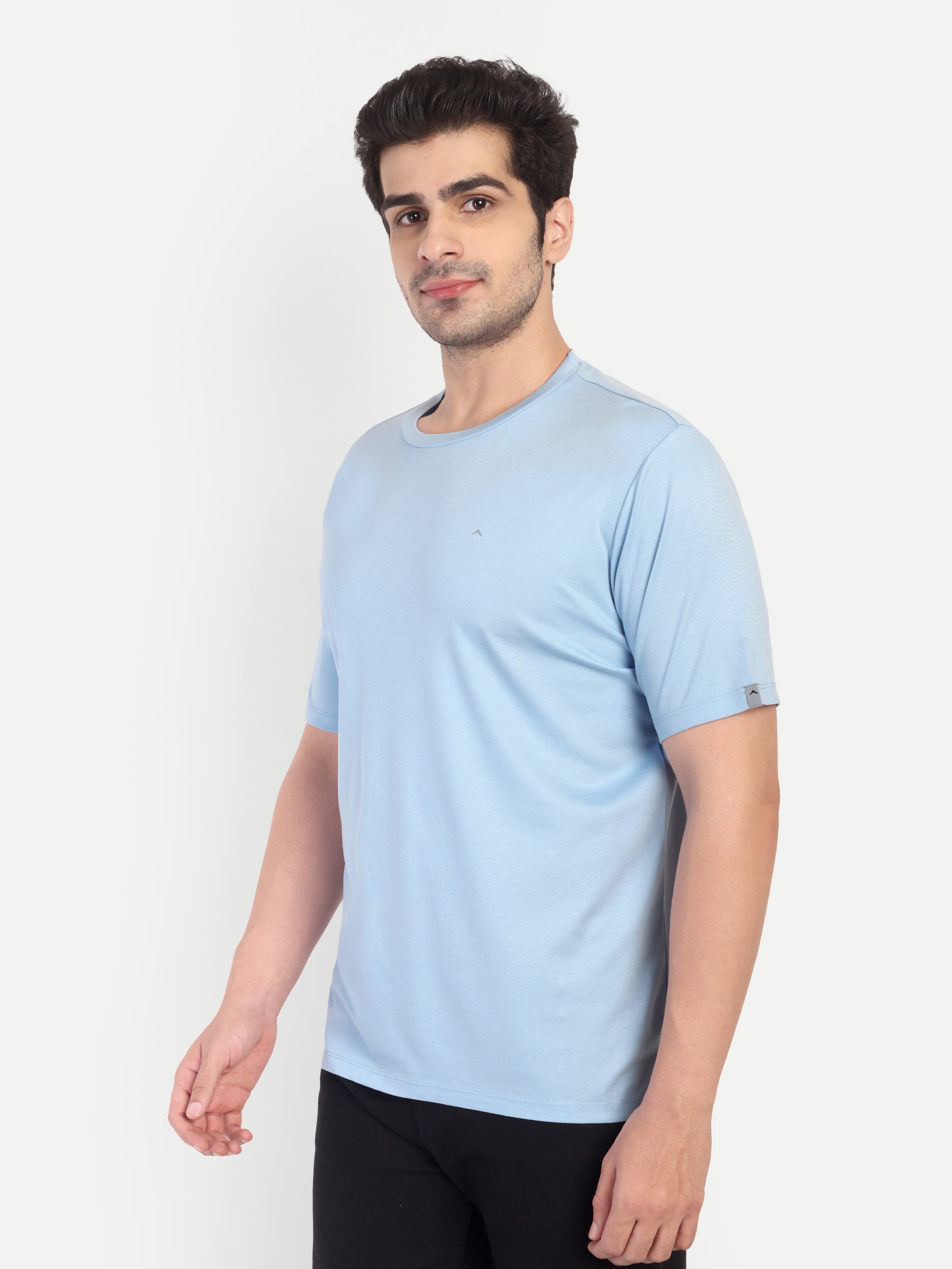 Adventra Elite Round Neck Tee AER100 (Sky Blue)-thumbmail-4
