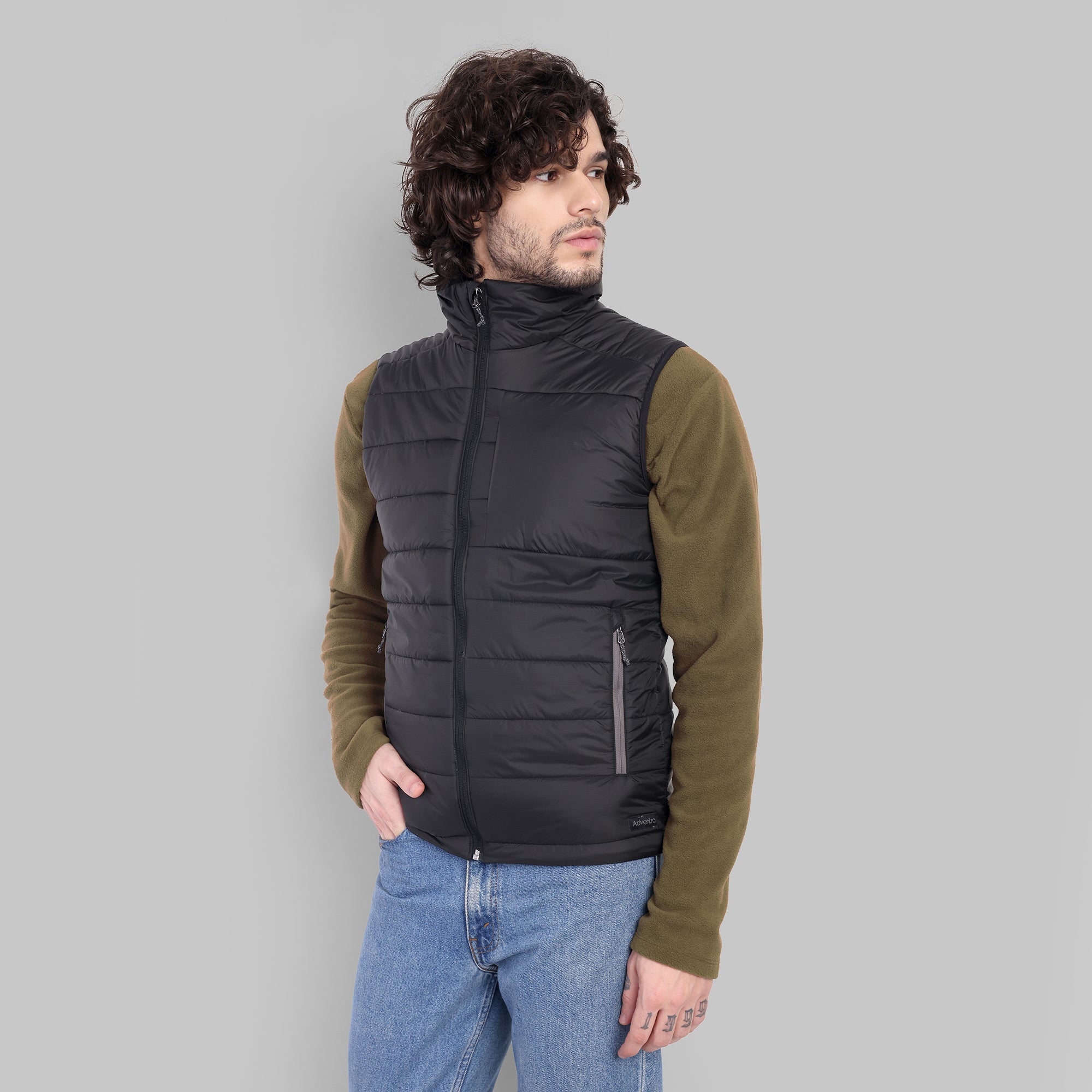 Lightweight Packable Jacket - Water-Repellent (WH1000) – Black-thumbmail-3