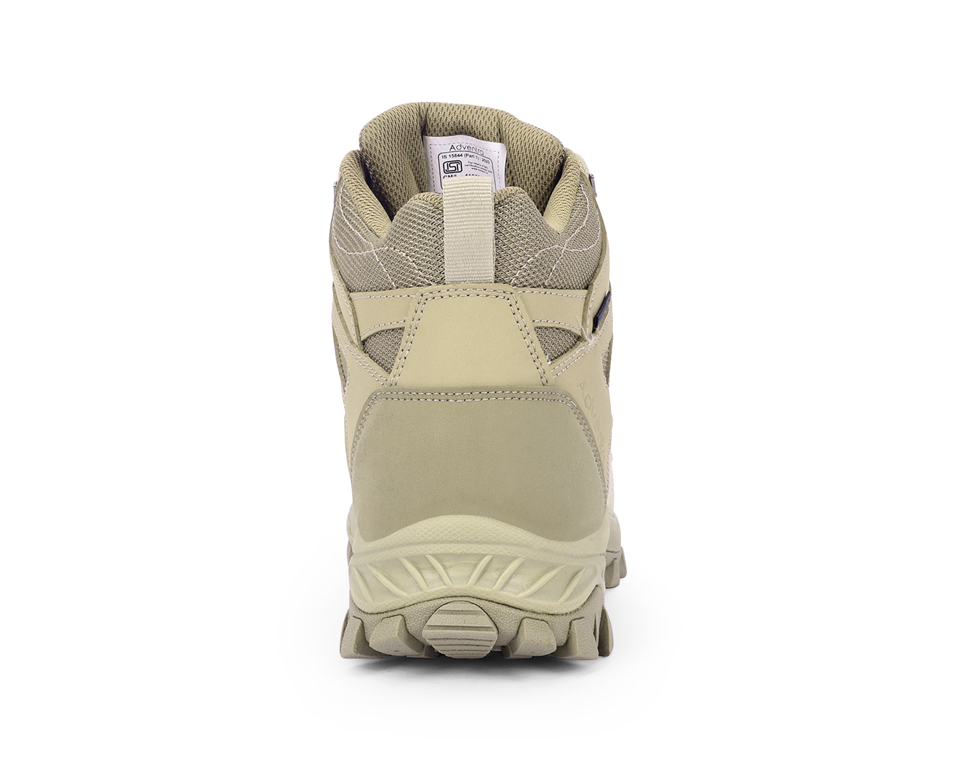 Men Waterproof Mid-Top Hiking Shoes with Cushioned Comfort (WH1107) Beige-thumbmail-9