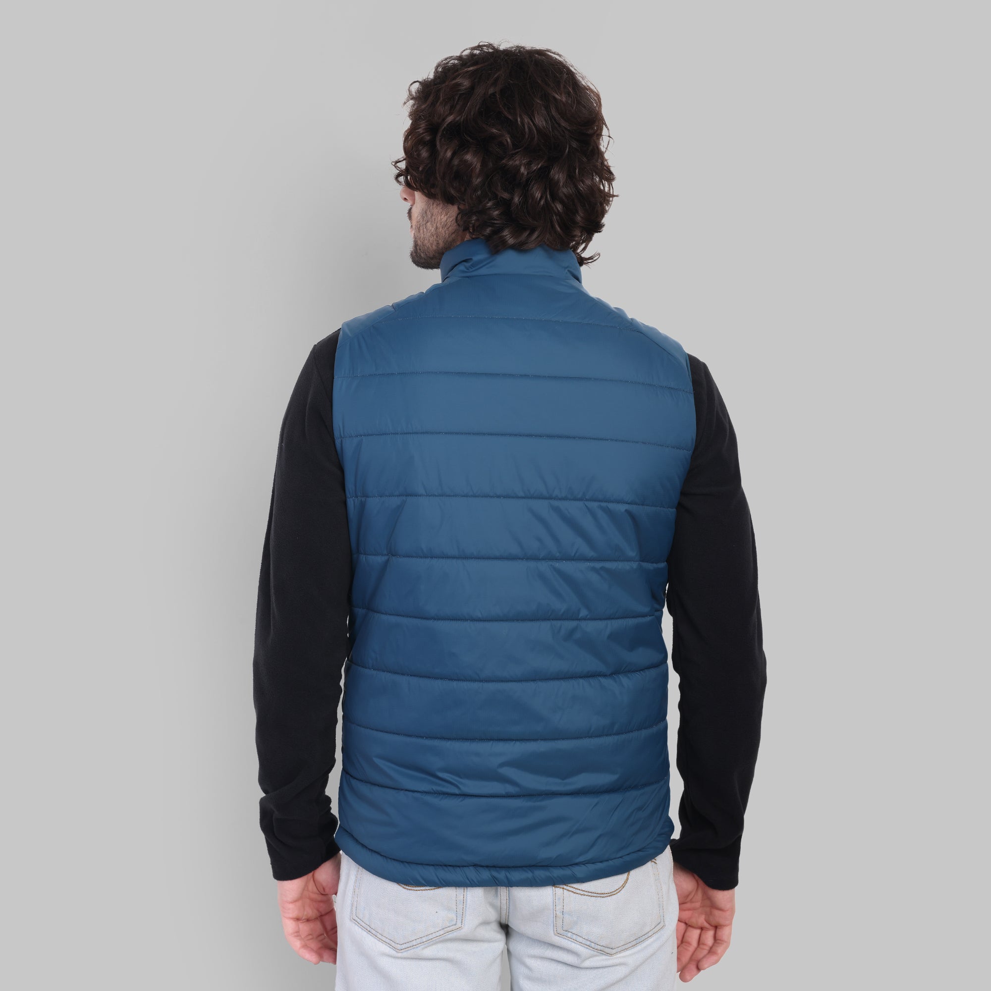Lightweight Packable Jacket - Water-Repellent (WH1000) – Teal Blue-thumbmail-5