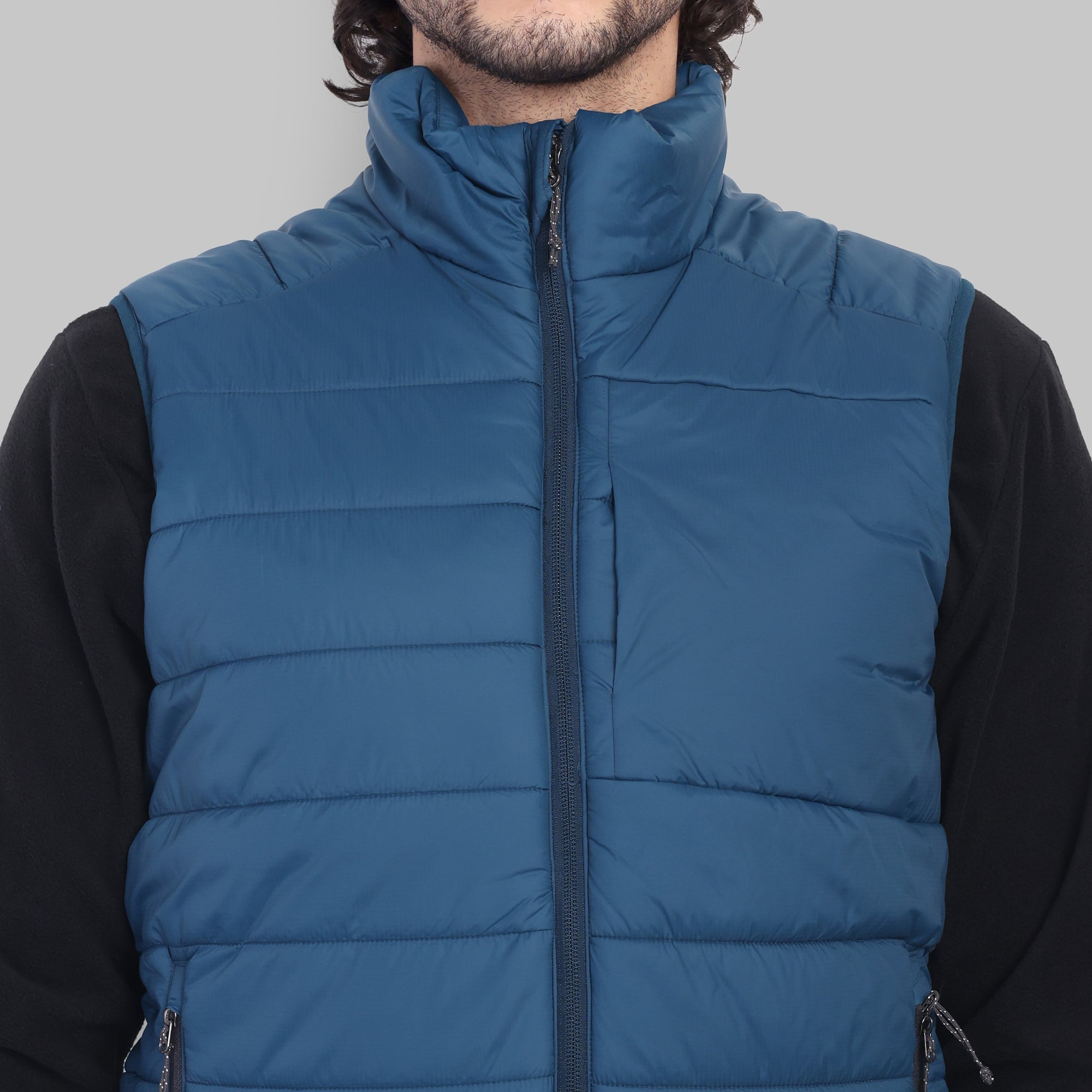 Lightweight Packable Jacket - Water-Repellent (WH1000) – Teal Blue-thumbmail-6
