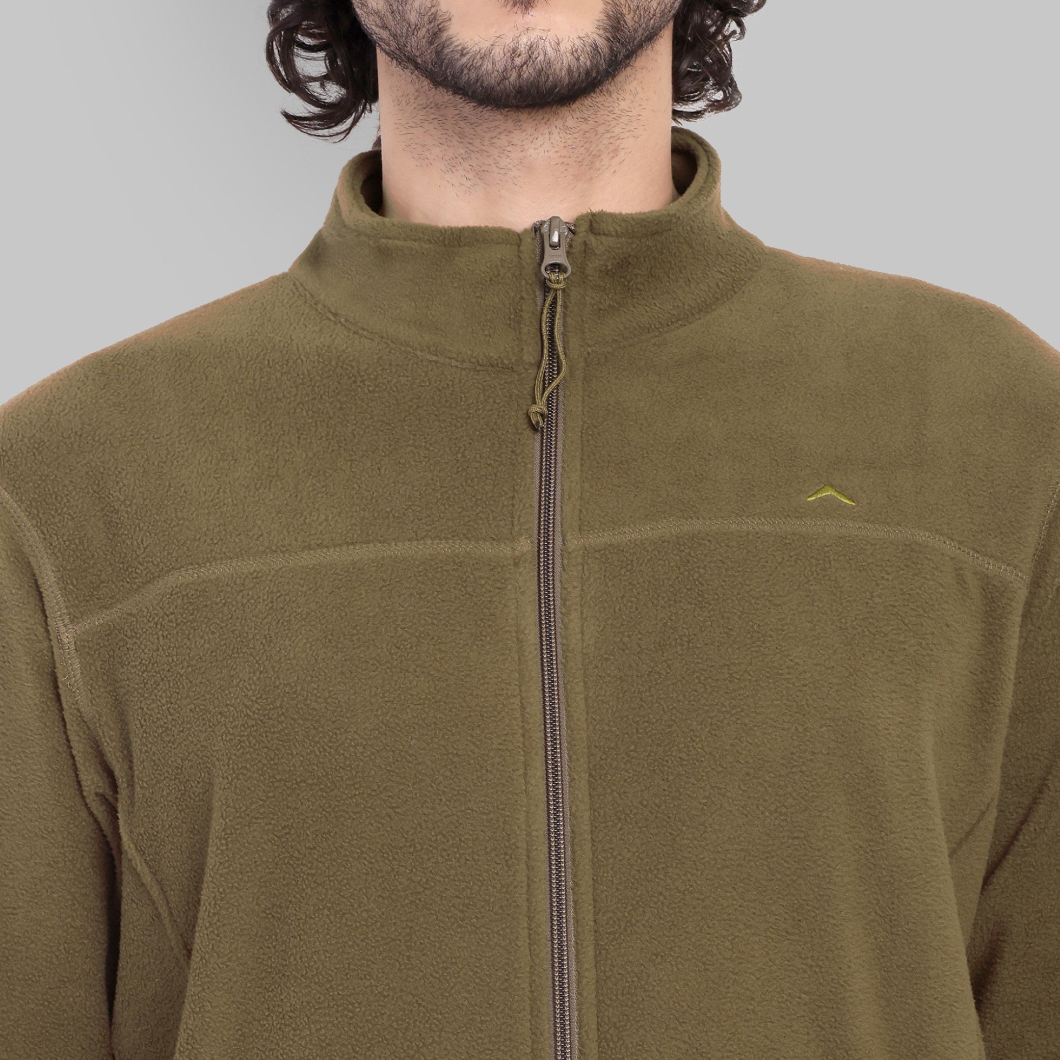 Full Zip Fleece Jacket – Lightweight (ET1000) Uniform Green-thumbmail-6