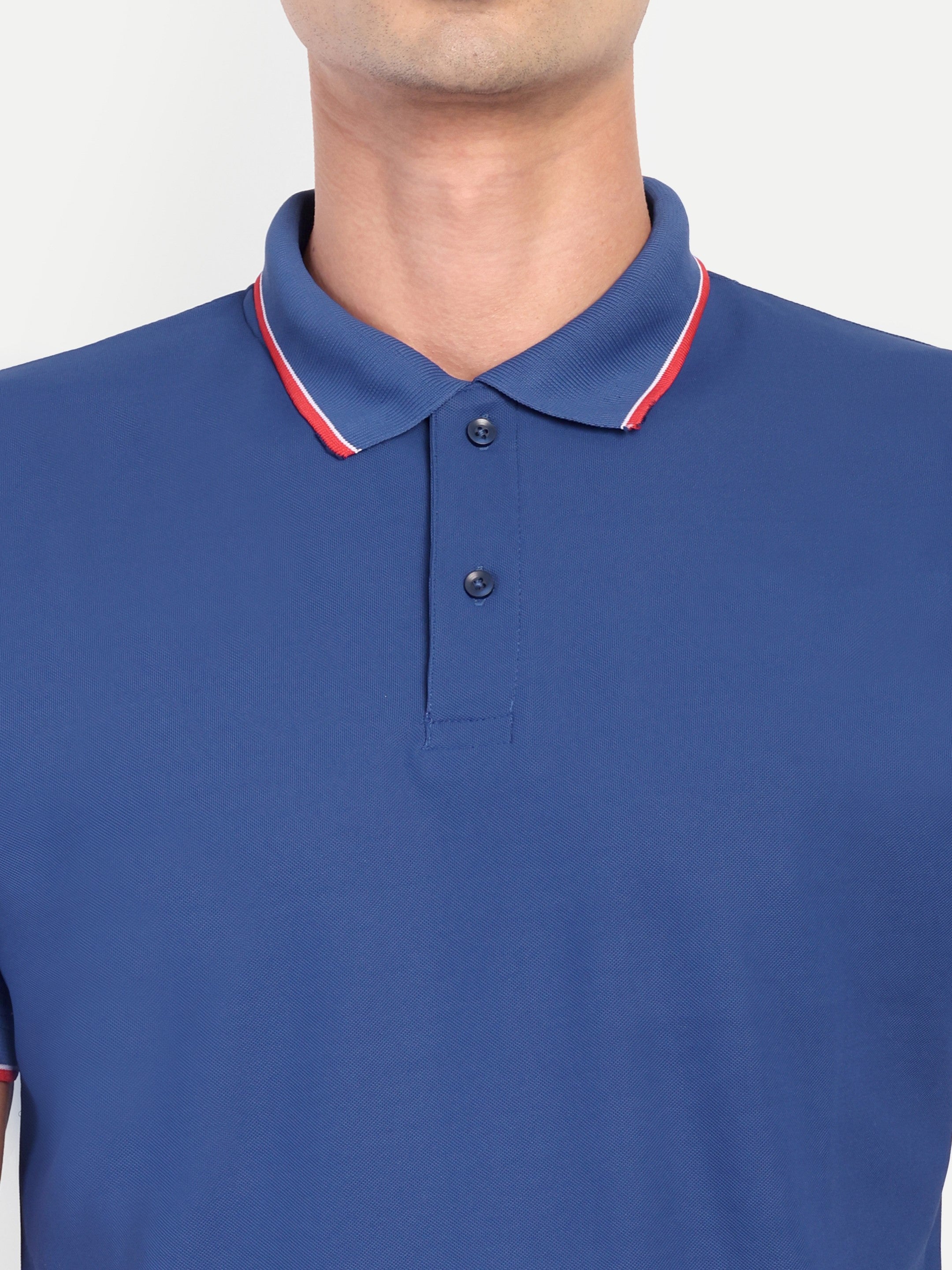 Adventra Polo Half Sleeve Tshirt ADP100 (Dark Blue)-thumbmail-6