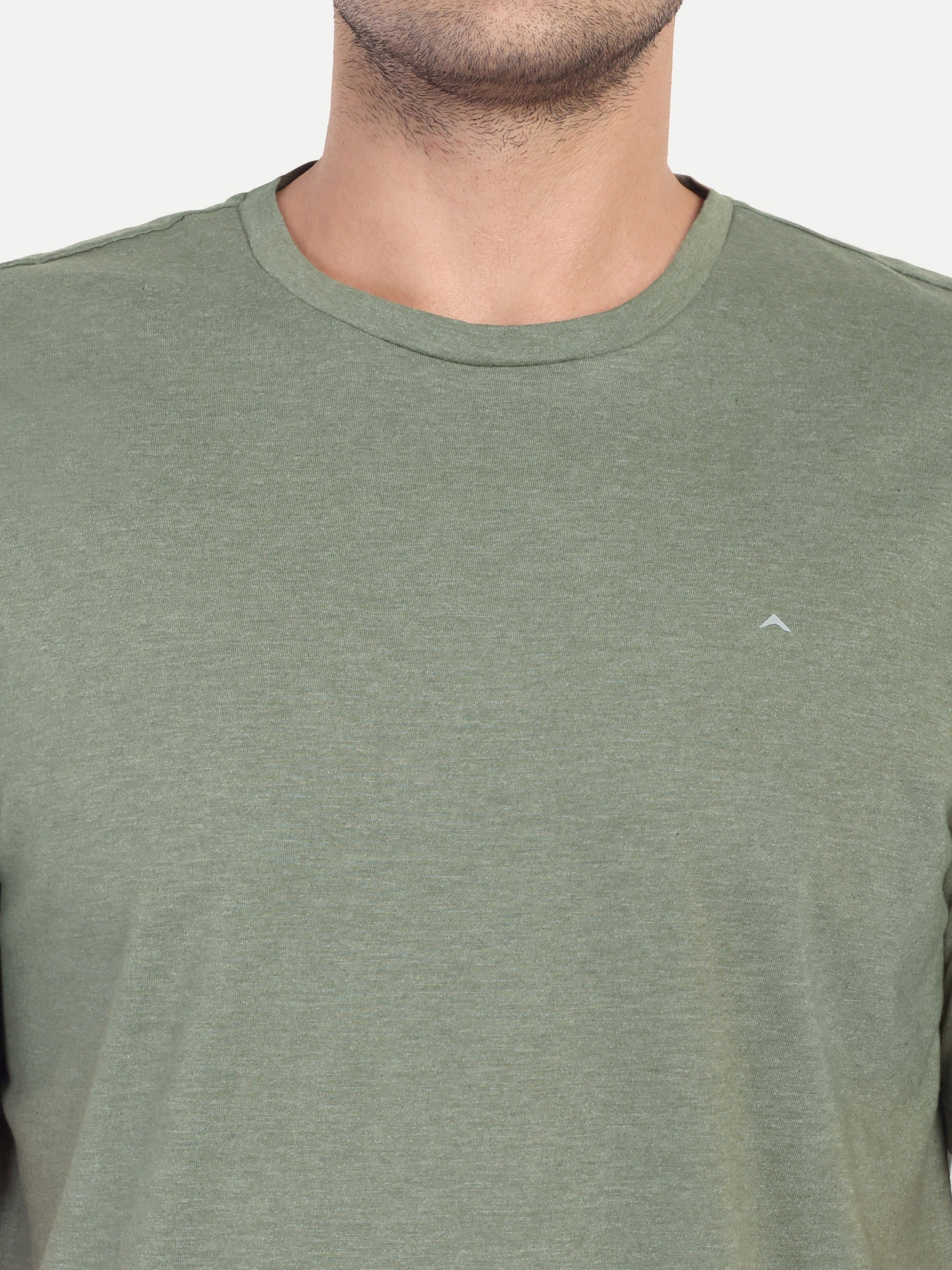 Adventra Basic Round Neck Tee ART104 (Olive)-thumbmail-6