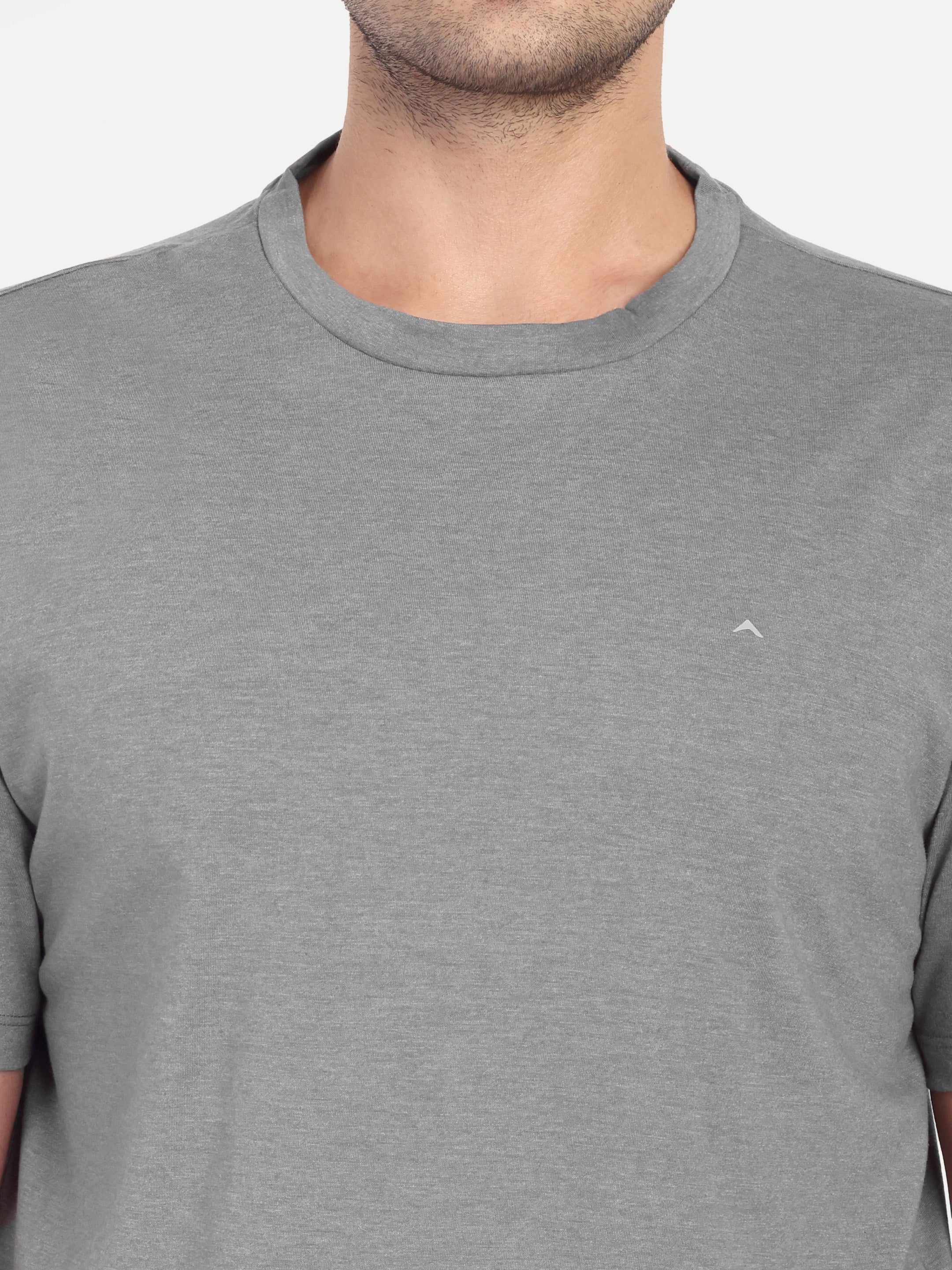 Adventra Basic Round Neck Tee ART104 (Grey)-thumbmail-6