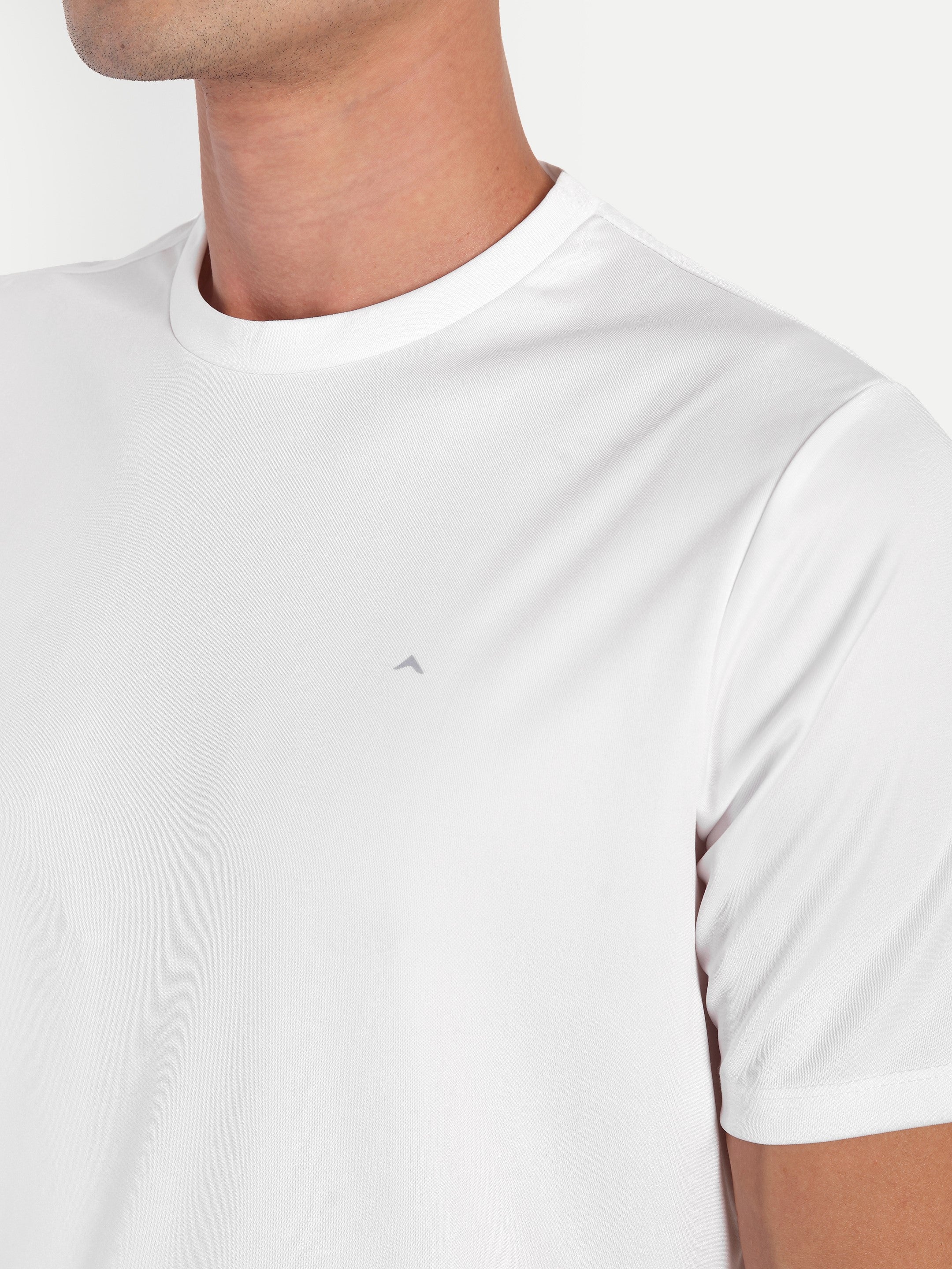 Adventra Basic Round Neck Tee ART103 (White)-thumbmail-6