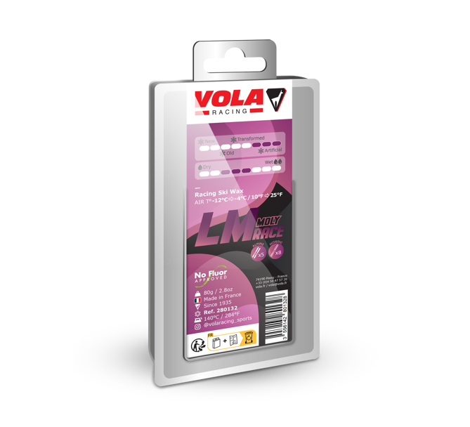 Molybden LM Race Purple Ski Wax 80g / No fluor