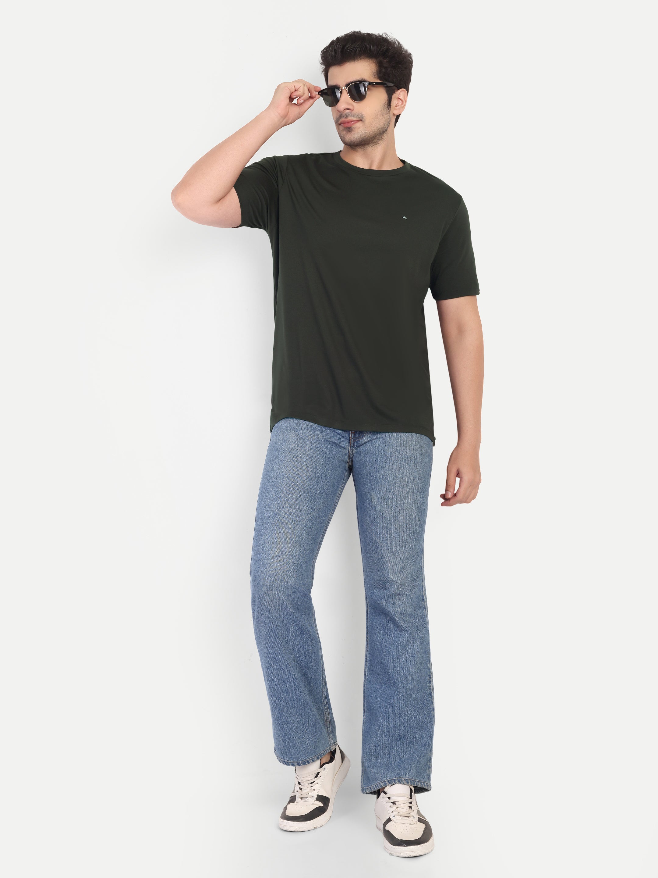Adventra Elite Round Neck Tee AER100 (Olive)-thumbmail-7