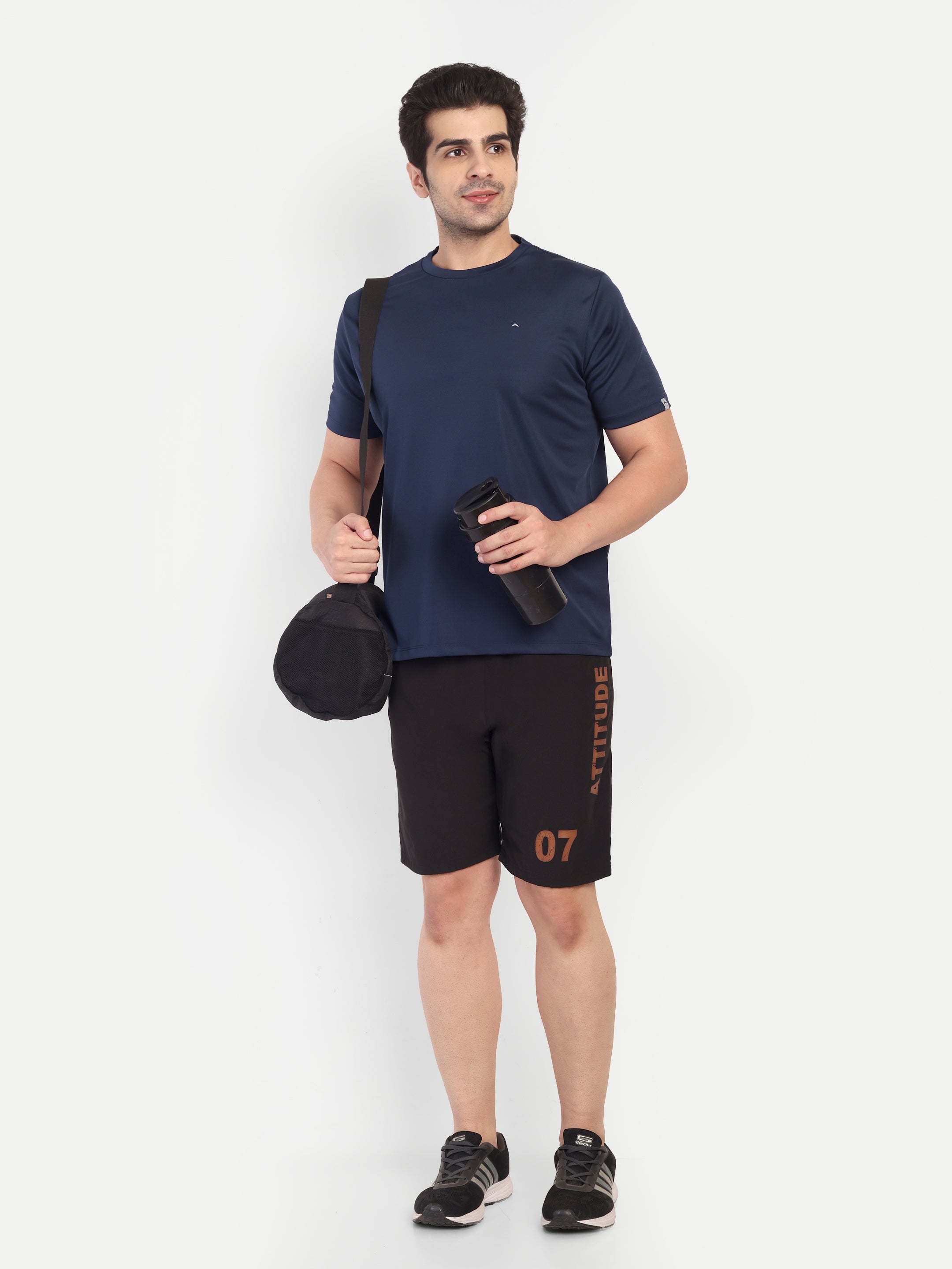 Adventra Basic Round Neck Tee ART103 (Navy)-thumbmail-7