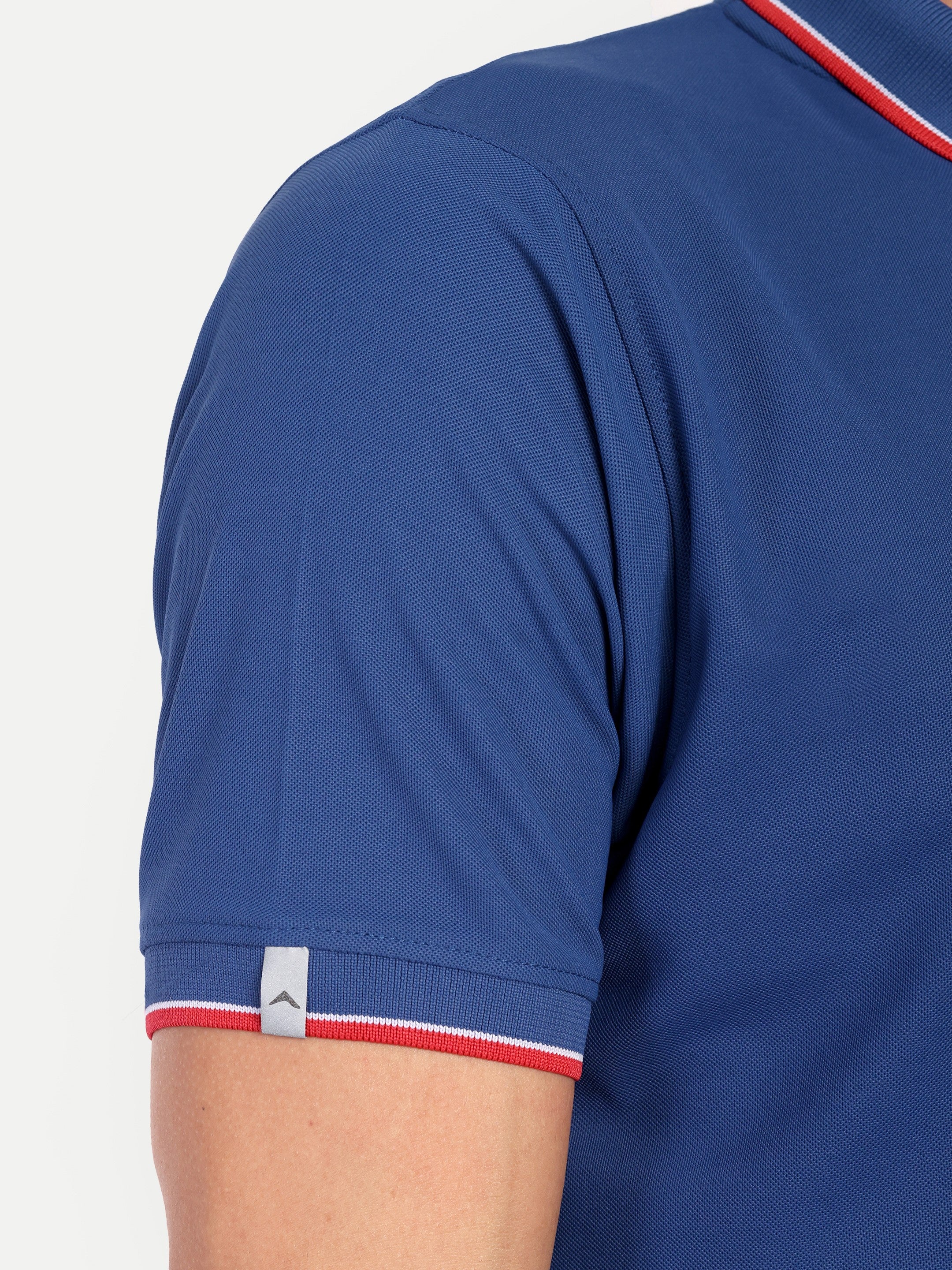 Adventra Polo Half Sleeve Tshirt ADP100 (Dark Blue)-thumbmail-8