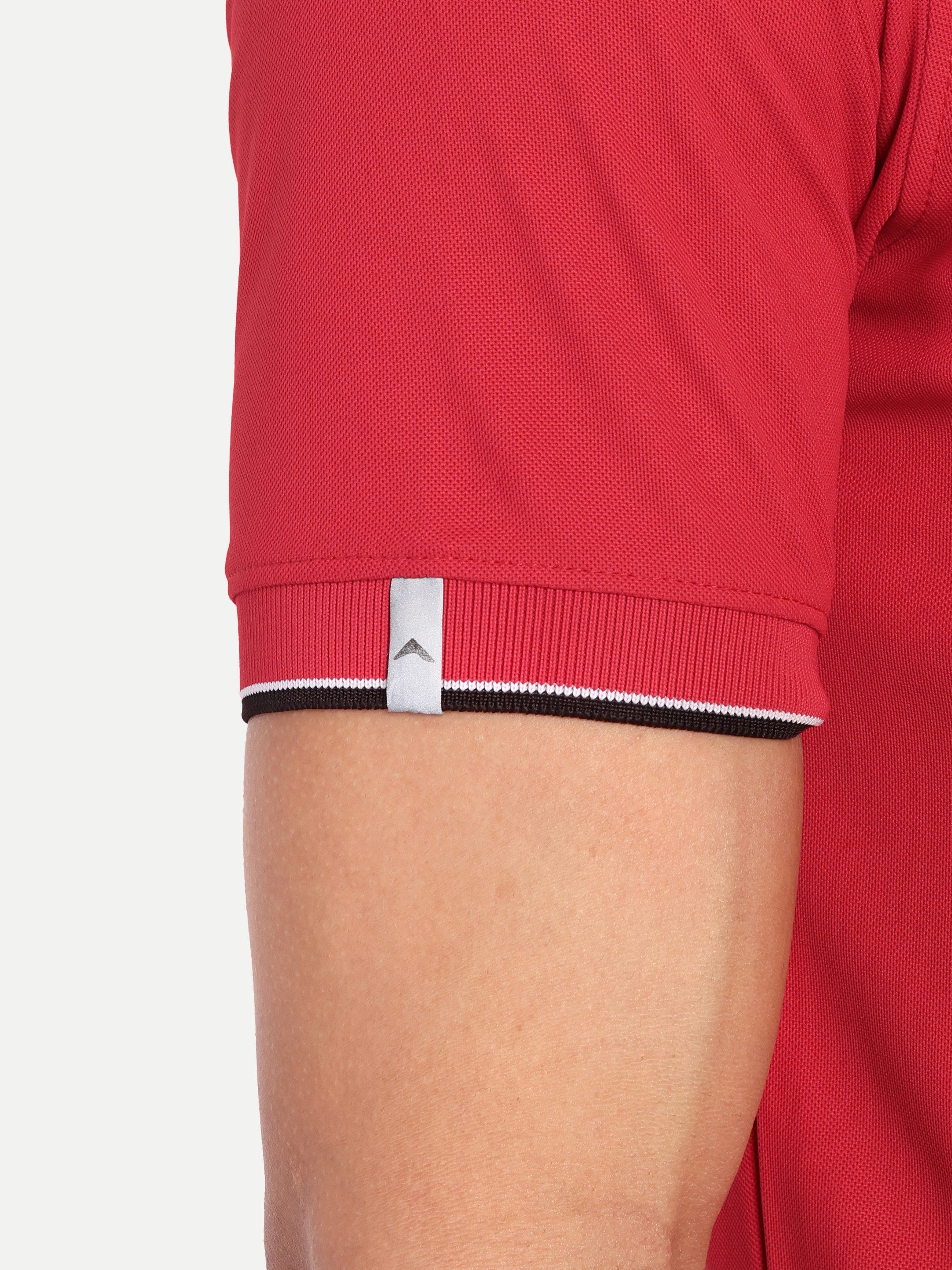 Adventra Polo Half Sleeve Tshirt ADP100 (Red)-thumbmail-8