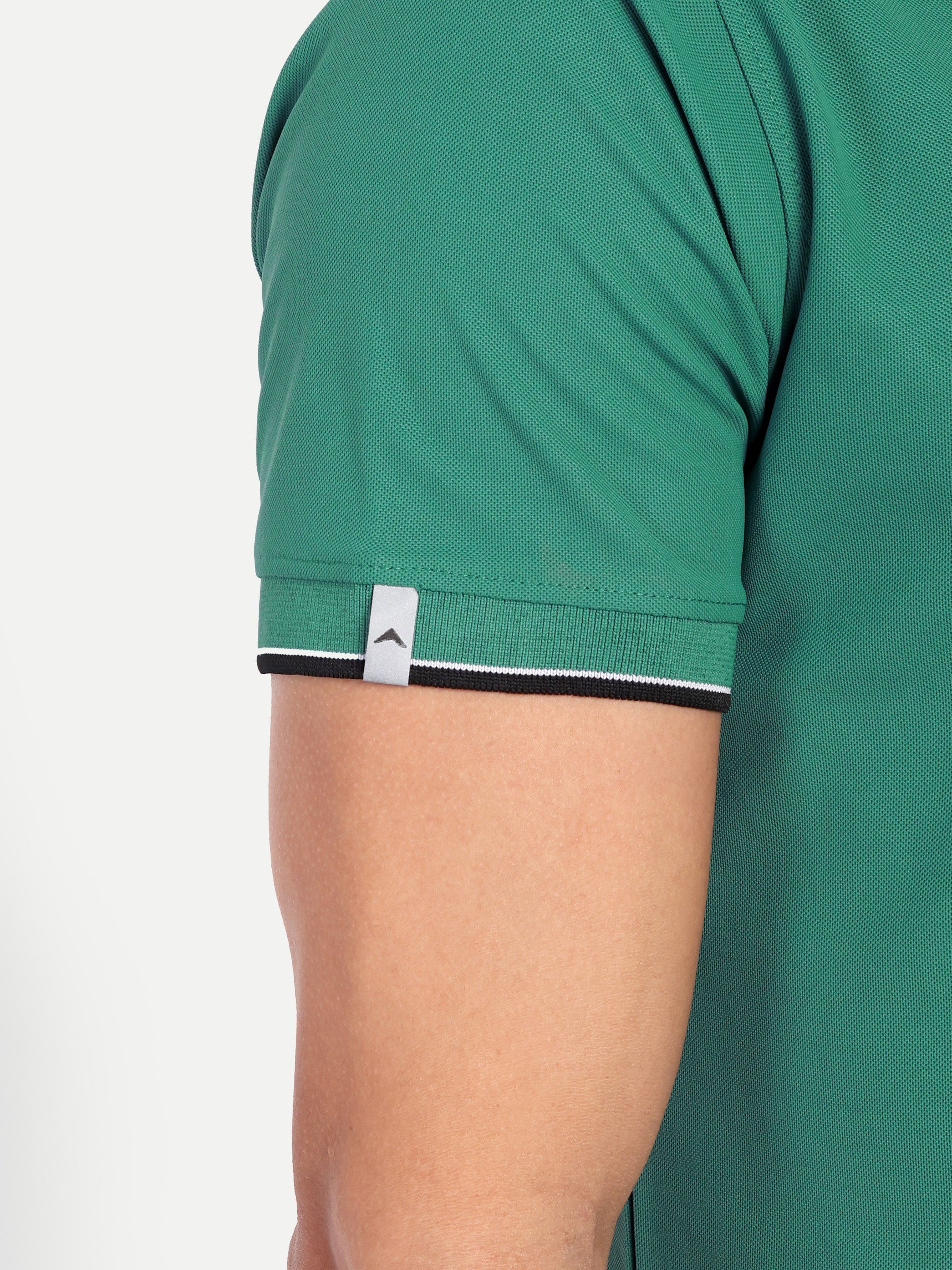 Adventra Polo Half Sleeve Tshirt ADP100 (Green)-thumbmail-8