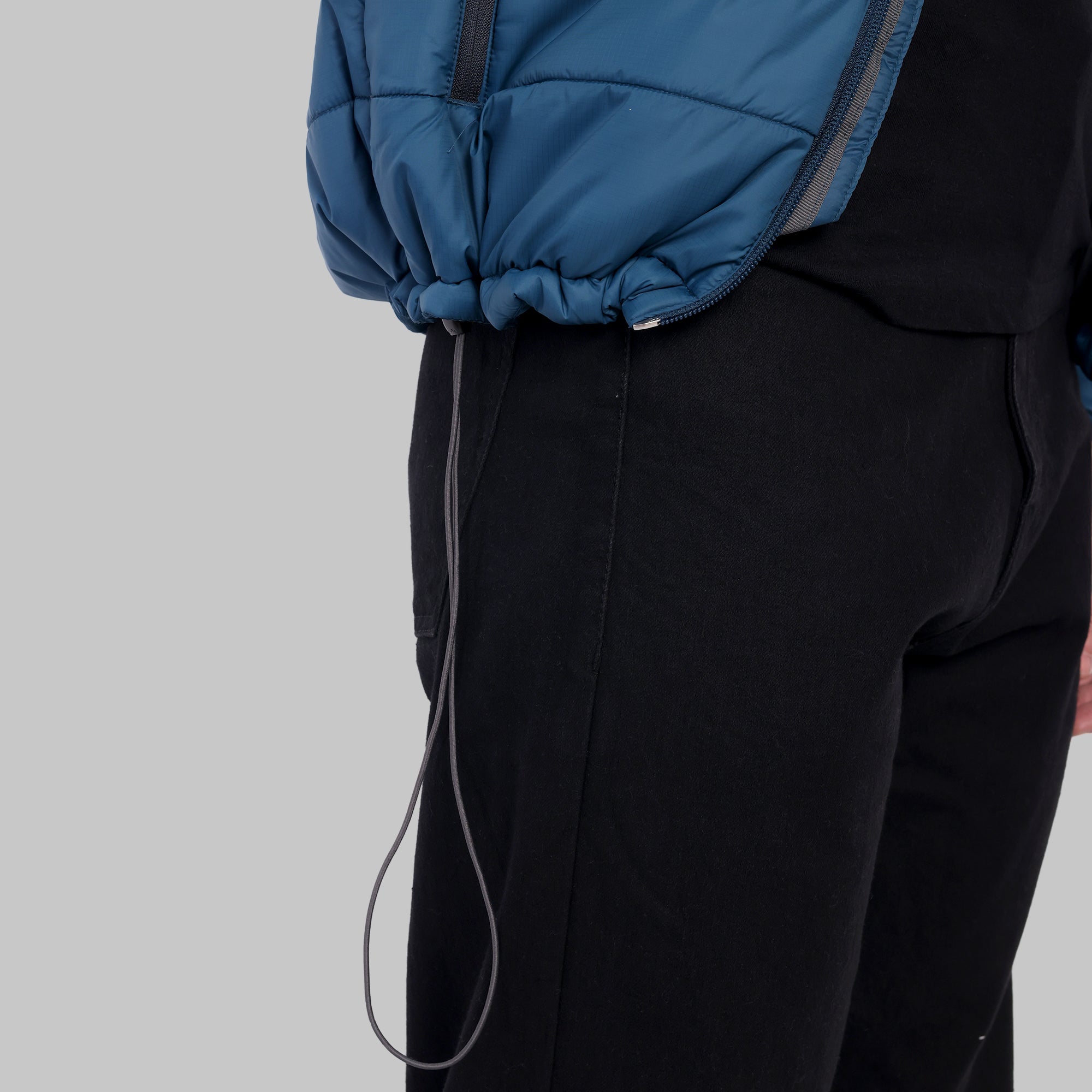 Lightweight Packable Jacket with Hood – Water-Repellent & Insulated - 5°C (ET1100) – Teal Blue-thumbmail-8