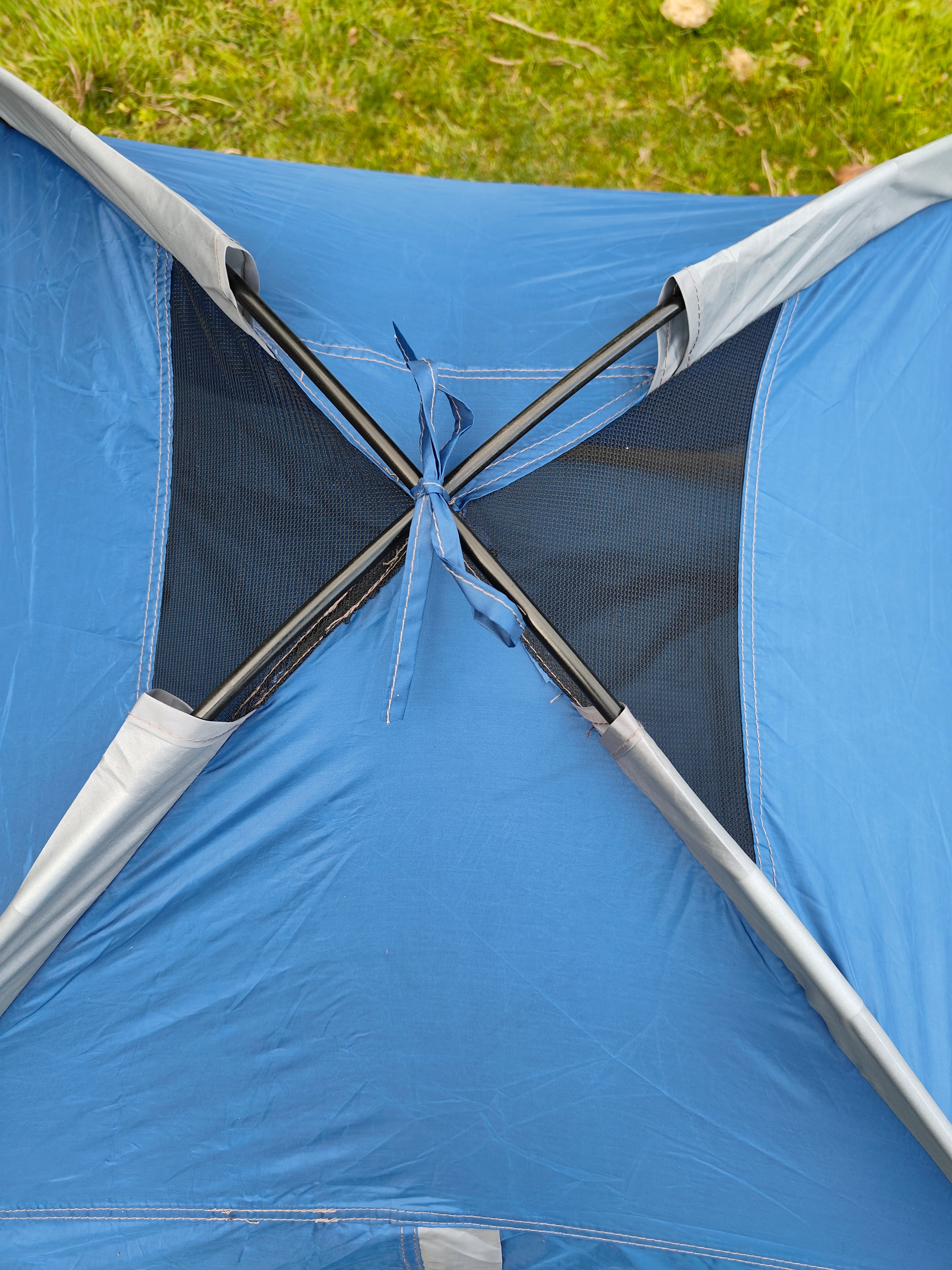 Adventra 3 Person Camping Tent | Water Resistant |UV Protection|Wind ready |Portable | ET1103 | Navy Blue-thumbmail-5