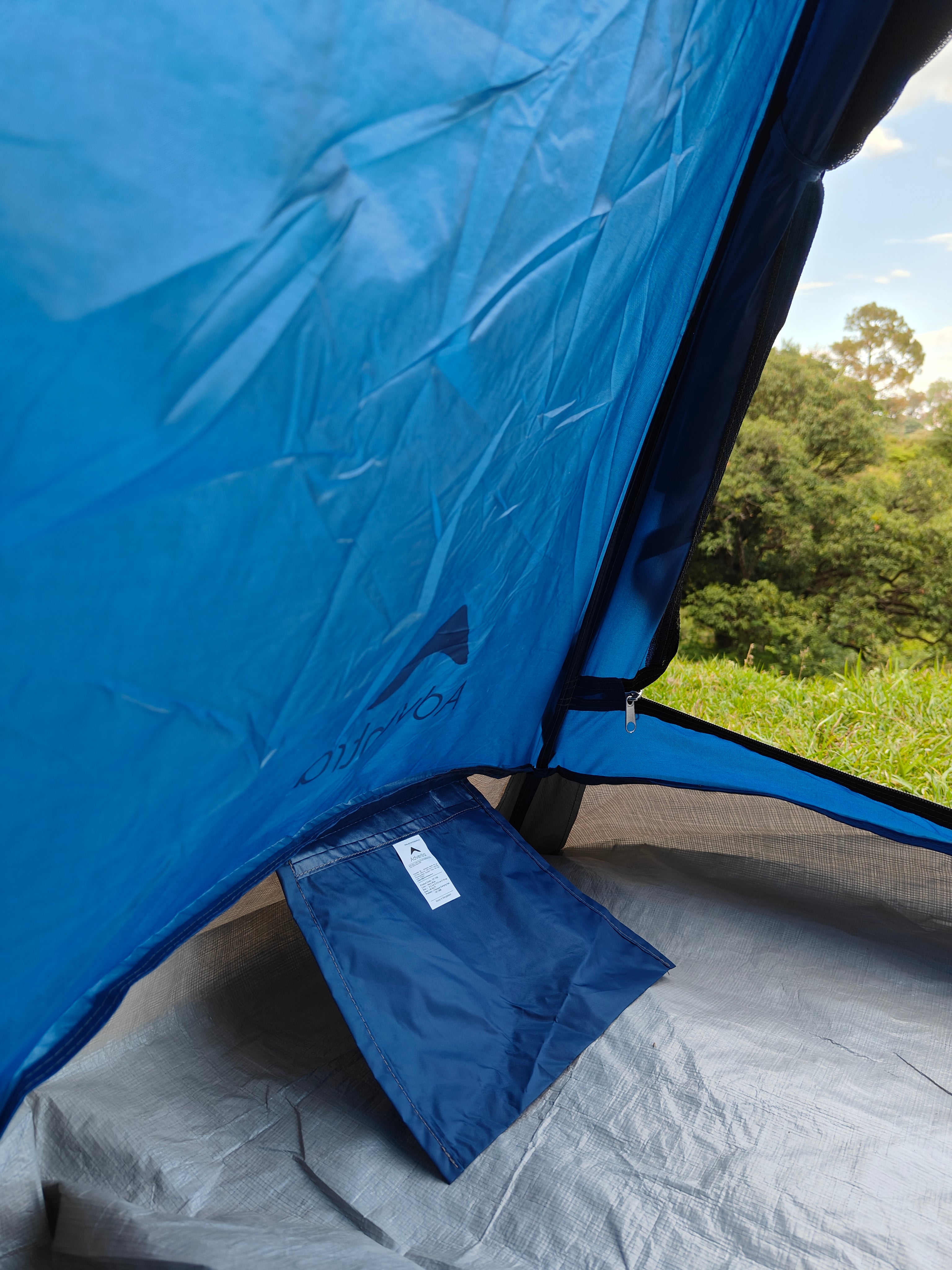 Adventra 3 Person Camping Tent | Water Resistant |UV Protection|Wind ready |Portable | ET1103 | Navy Blue-thumbmail-6