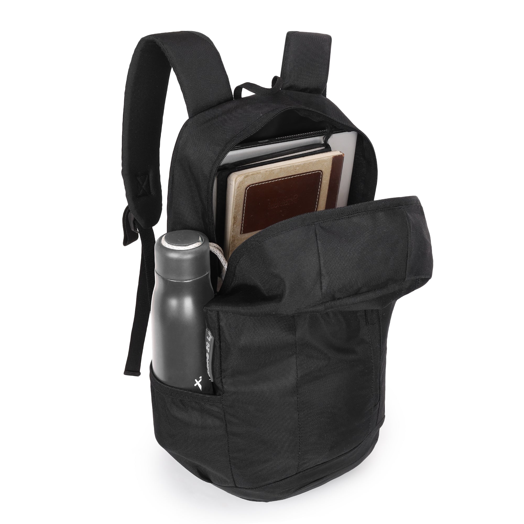 20L Everyday Backpack with Padded Straps - AERO (EH101) Black-thumbmail-12