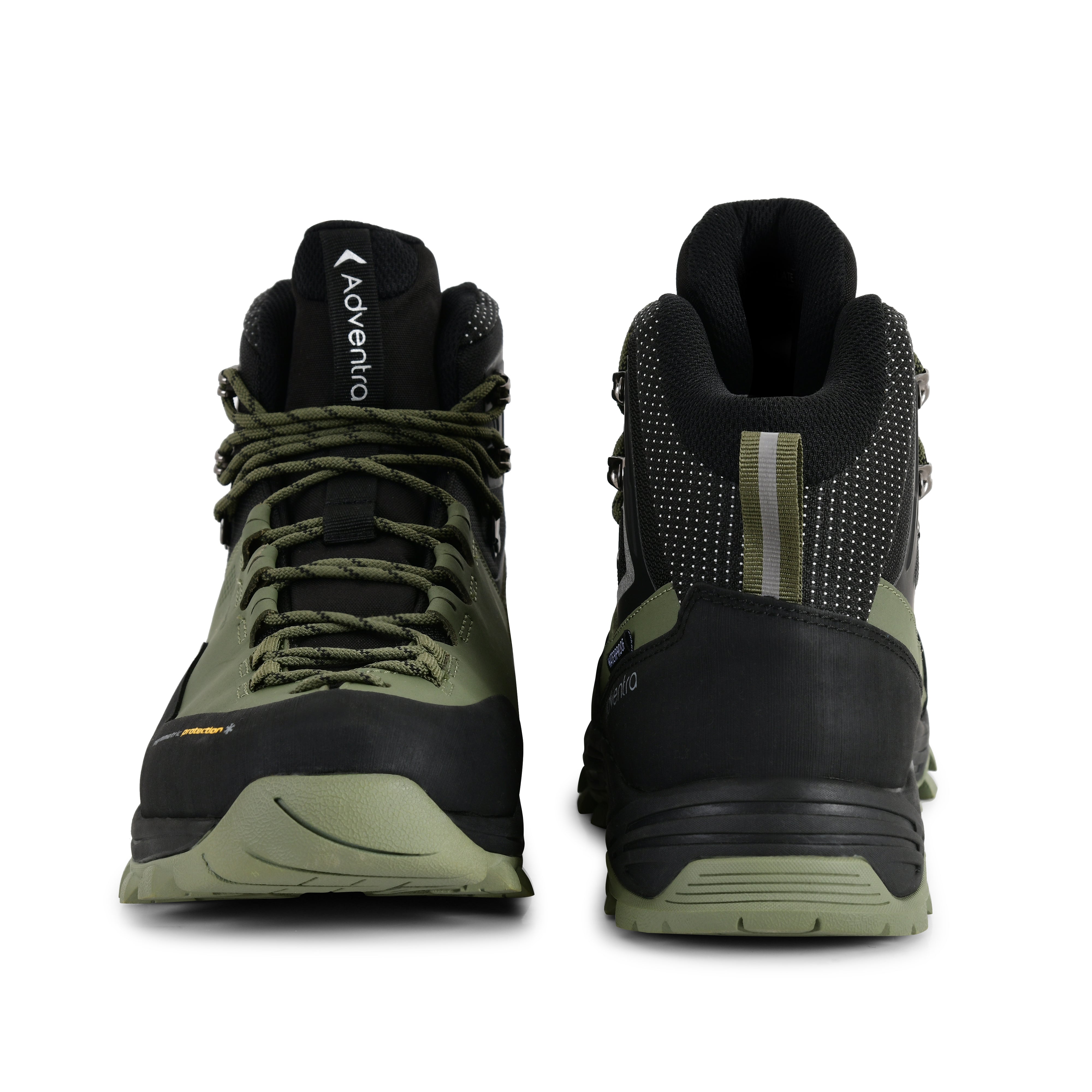 Men Waterproof Mid-Top Hiking Shoes with 3M Insulation (WH1106) Green-thumbmail-5