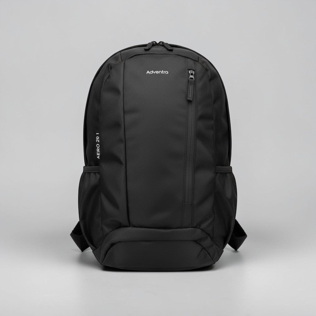 Adventra 20L Backpack – Lightweight Everyday Laptop Bag Black-thumbmail-6