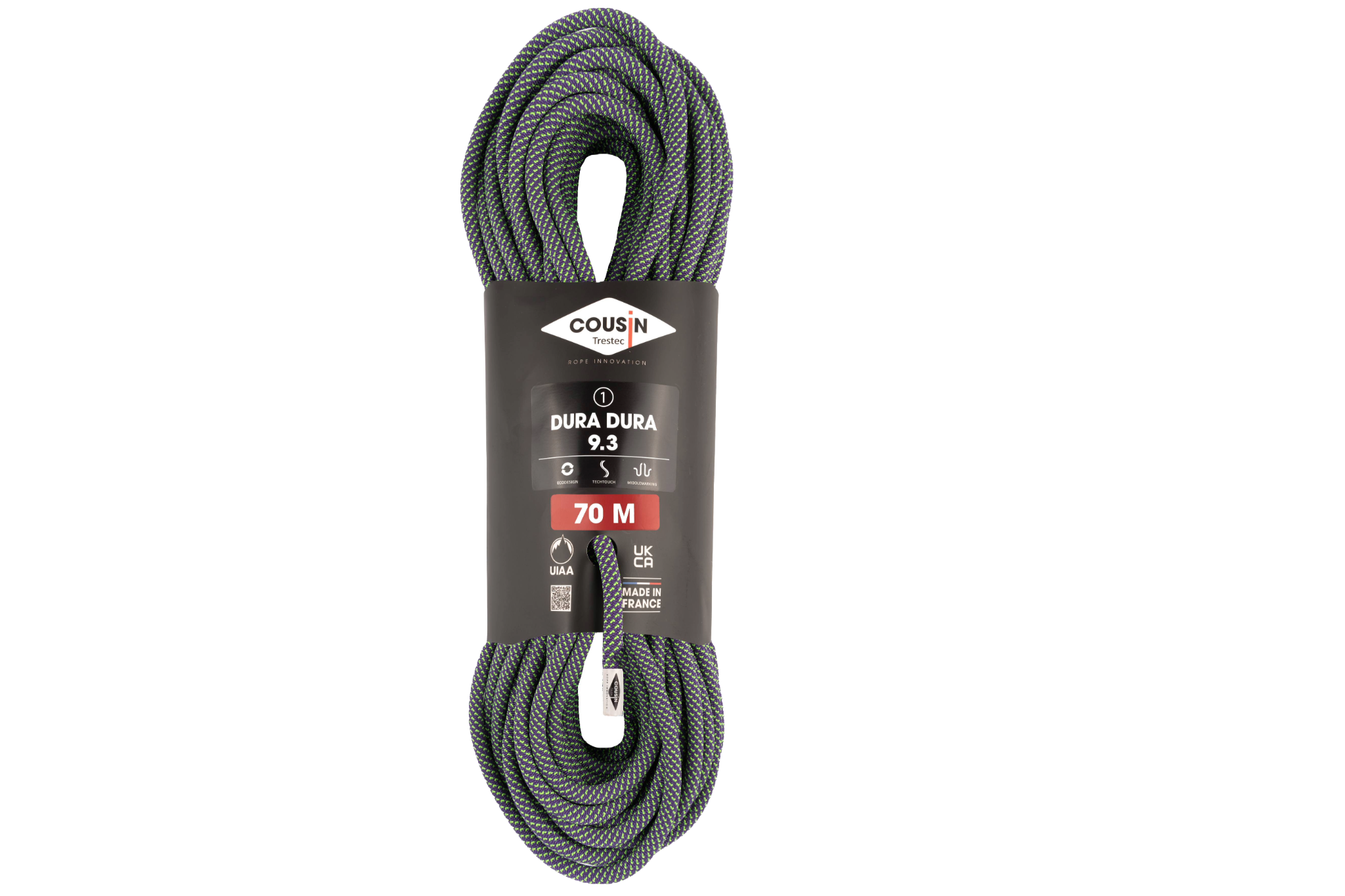 COUSIN Dura Dura 9.3mm Dynamic Rope 70m-thumbmail-1