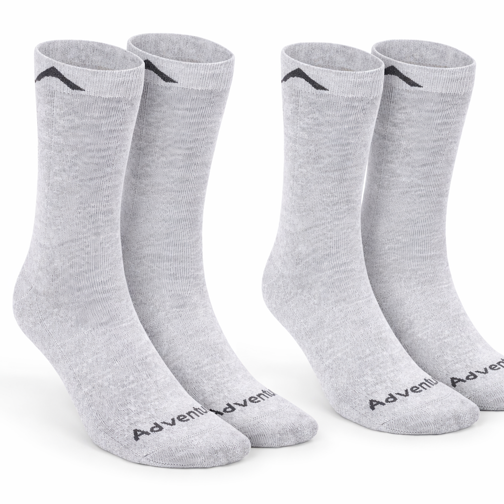 Merino Wool Thermal Socks – Pack of 2 (WH1101) – Pewter-thumbmail-7