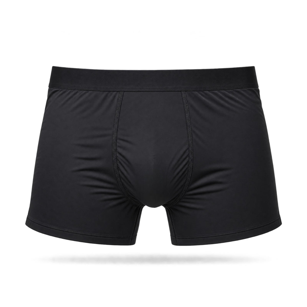 Men's Boxers - Quick Dry Breathable Stretchable (MB100) Black-thumbmail-1