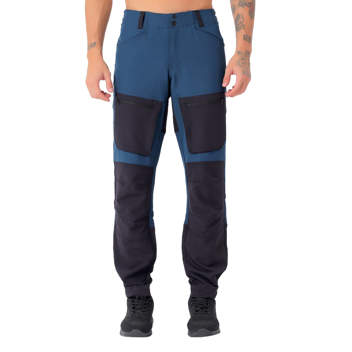 Water-Resistant Cargo Pants with 5 Pockets – EH1101 Blue