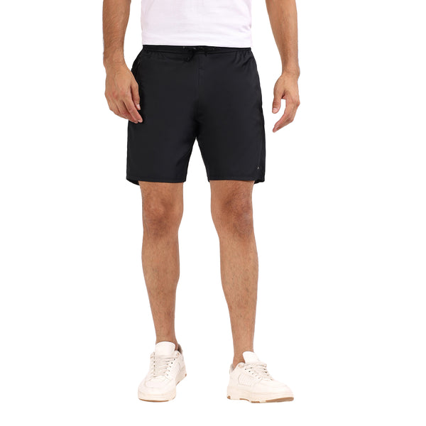 Adventra black color shorts
