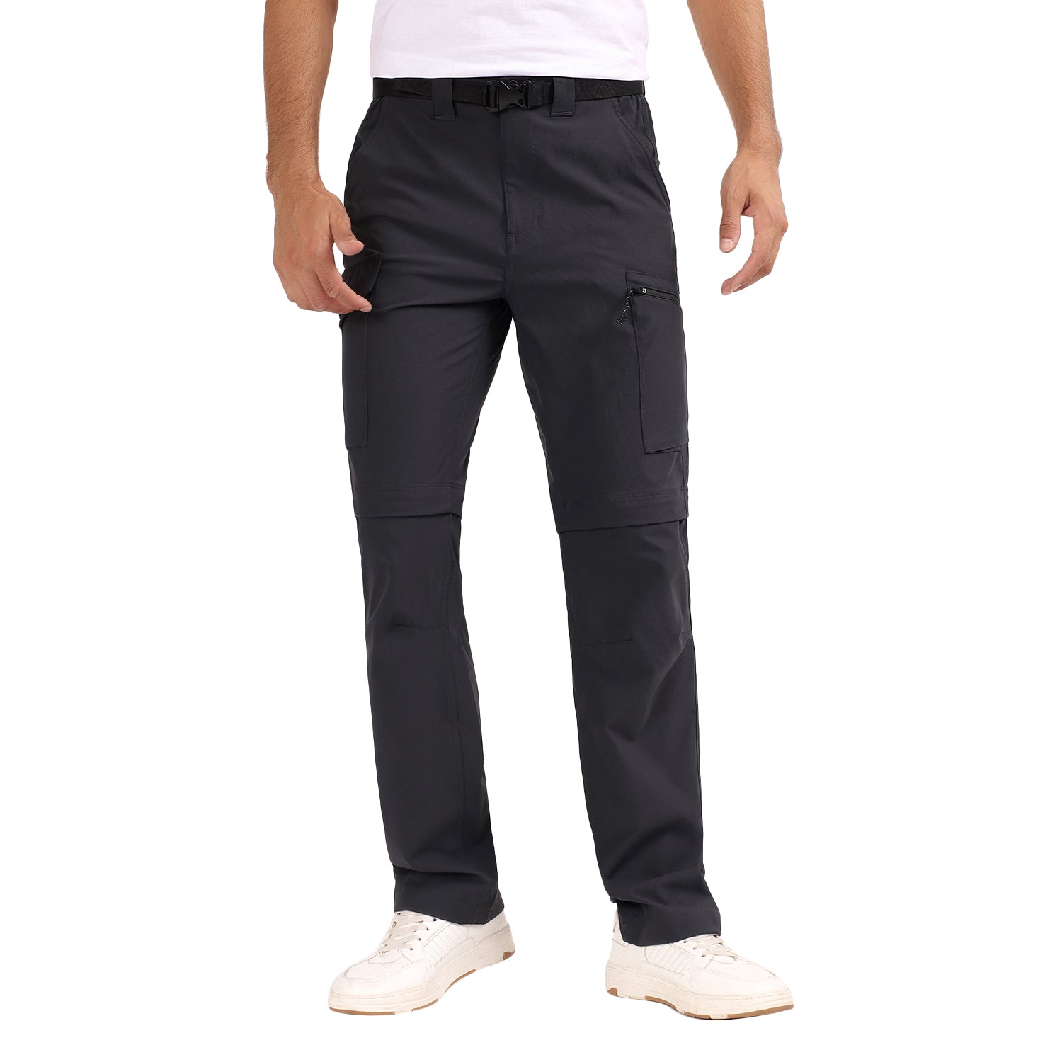 Convertible Cargo Pant Lightweight, Multi-Pocket | AS1000 | Dark Grey-thumbmail-1