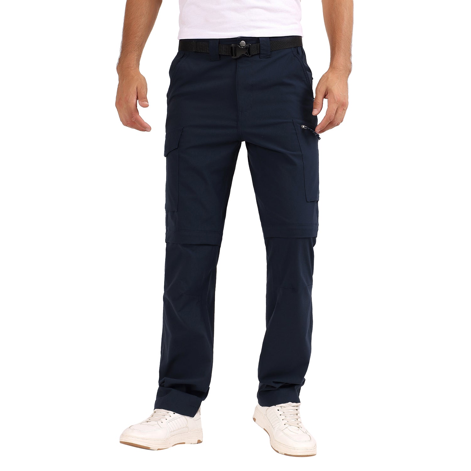 Convertible Cargo Pant Lightweight, Multi-Pocket | AS1000 | Dark Blue-thumbmail-1